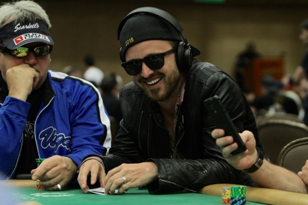 Aaron Paul poker Aaron Paul poker