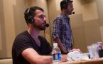 Nick Schulman commentating IMG 4902