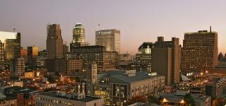 New Jersey city skyline