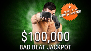 100k bad beat jackpot