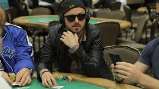 Aaron Paul 1 WSOP 2015