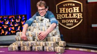 Champion Christoph Vogelsang 2017 Super High Roller Bowl Final Table Part 2 Giron 8JG9978