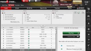 PokerStars LobbyExpanded