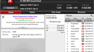 PokerStars european win super tuesday