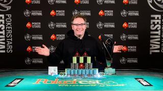 STA 7611PSF Bucharest 2017 Main Event final day winner Samuel William GraftonPCMON2017 c Stacha Tomas