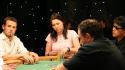 Annie Duke, James Kwon, Gabe Kaplan, Joe Sebok at final table