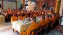 Blessings from 90 Monks