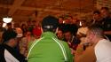 Fans surrounding Negreanu