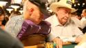 Greg Mueller and Doyle Brunson