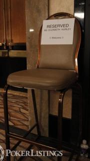 Elizabeth Hurley's Empty Chair