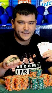 Aaron Steury WSOP Winner