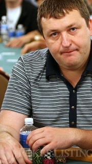Tony G at the No-Limit Hold'em with Re-buys Event