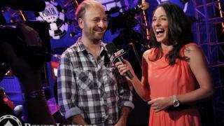Daniel Negreanu and Kara Scott