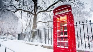 London snow