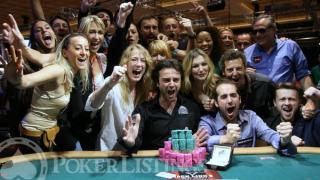 Fabrice Soulier Winner WSOP with Friends