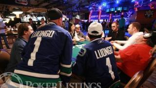 Two Canucks fans at the World Series of Poker