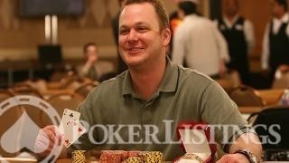 Chris Gros wins the first bracelet in the Casino Employee Event