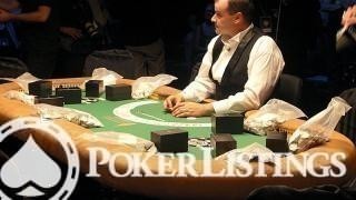 Dealer at the finaltable