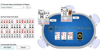 Poker scenario odds