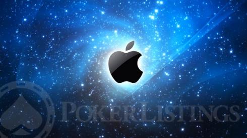 Le logo Apple dans l'espace. Planète Apple