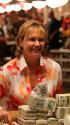 Mary Jones Winner of the Ladies No-Limit Hold'em Event