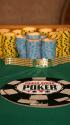 Stack of chips and bracelet