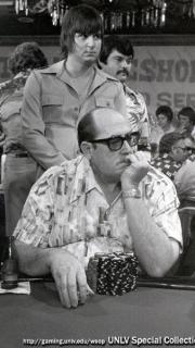 Eric Drache Behind Doyle Brunson