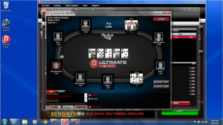 Ultimate Poker first hand