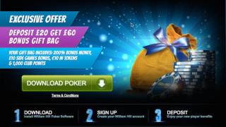William Hill Poker giftbag
