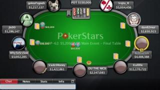 WCOOP 2011 main event final table