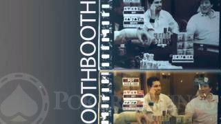 Booth video screen