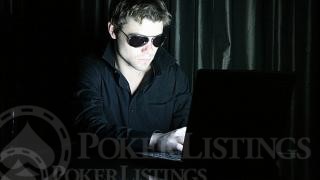 Player at computer