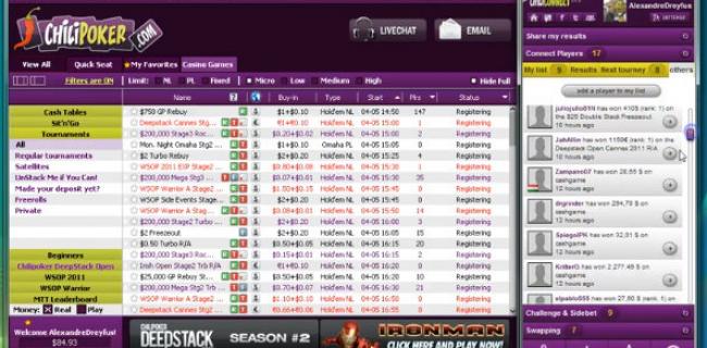 Chilipoker Brings Social Media to Online Poker