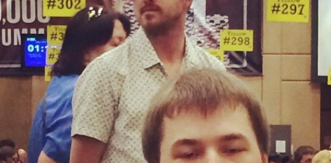Breaking Bad's Aaron Paul On Stealth Mission at World Series of Poker