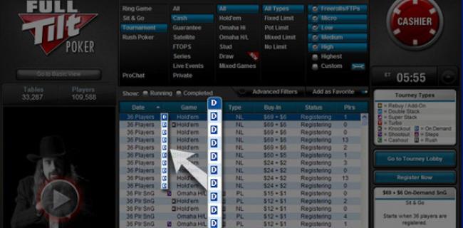 Gimmick of the Week: Full Tilt's On Demand SNGs