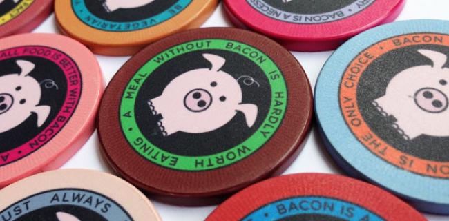 Poker Equipment You Need: Bacon Po(r)ker Chips