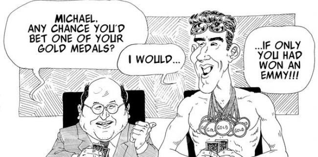 Michael Phelps Drowns His Opponents