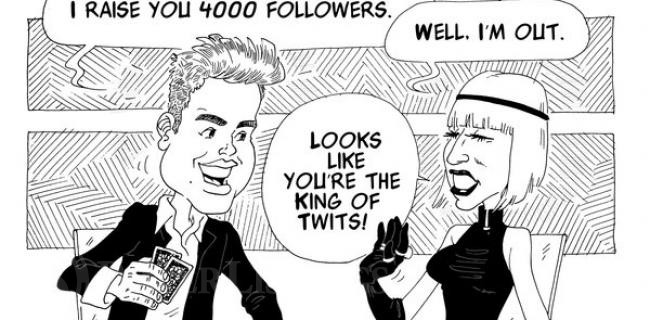 Bieber Outplays Gaga with his Twitter Followers