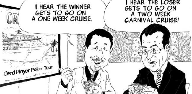 Playing Poker for a Cruise Package