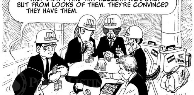 Poker Joker - UN inspectors are back from Iran