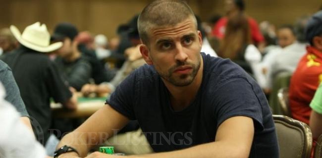 Out of World Cup, Gerard Piqué Draws into World Series of Poker