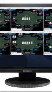 Dual Monitor Poker Setup