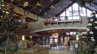 River Rock at Christmas