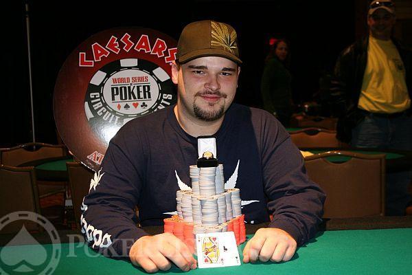 Matt Stout and his WSOP Circuit Championship Ring