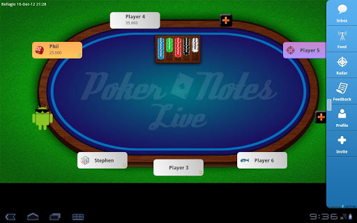 poker notes live