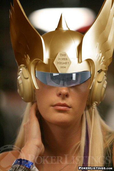 The poker helmet of the future