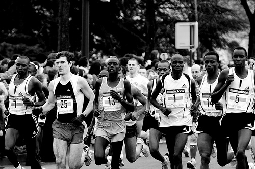 The race is on