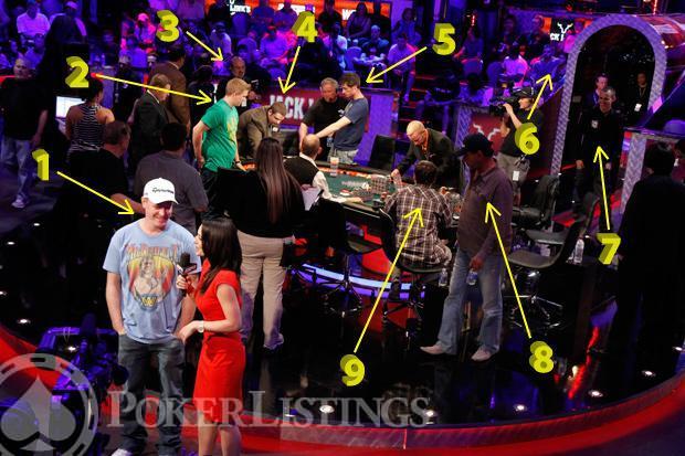 wsop november nine photo by numbers