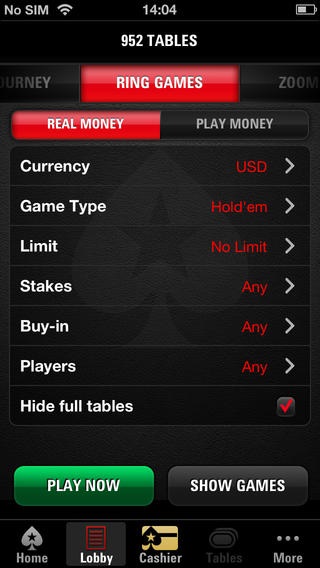 Pokerstars lobby download