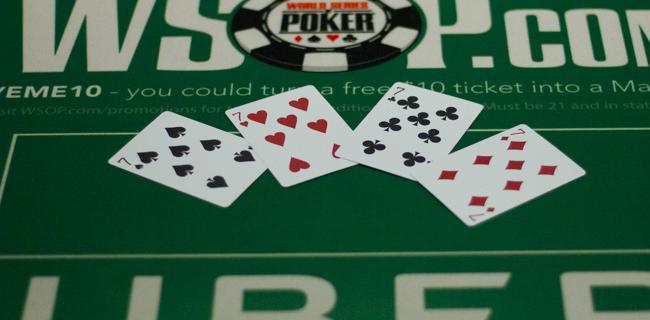 Poker muck hand